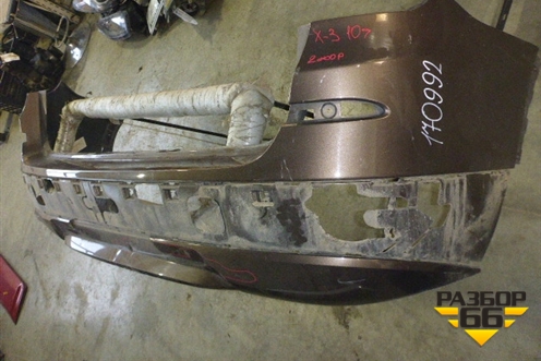 Бампер задний (до 2014г) для BMW X3 F25 с 2010-2017г (Х3 Ф25)