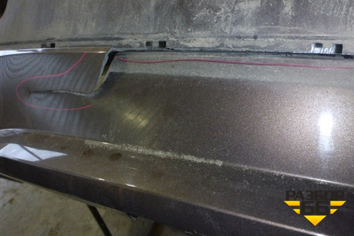 Бампер задний (до 2014г) для BMW X3 F25 с 2010-2017г (Х3 Ф25)