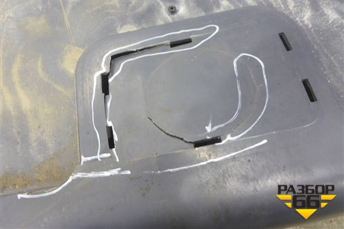 Консоль нижняя для Scania 5 R Series с 2004-2016г