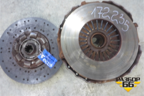 Сцепление в сборе (24 липестка 10 шлицов) для Scania 5 R Series с 2004-2016г