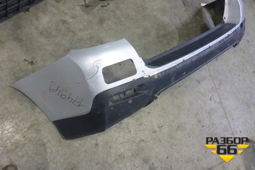 Бампер задний (под парктроник) (5215948170) для Toyota Highlander с 2007-2013г (Хайлендер)