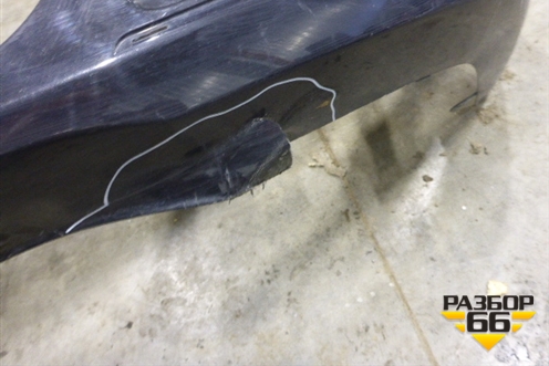 Бампер передний (под омыватель парктроник) для Mercedes Benz CLS W218 c 2010г (ЦЛС)