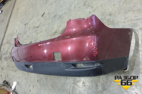 Бампер задний для Nissan Almera G15 с 2012г (Альмера Г15)