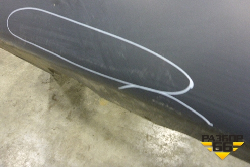 Бампер задний для Nissan Almera G15 с 2012г (Альмера Г15)