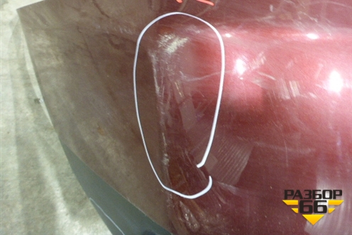 Бампер задний для Nissan Almera G15 с 2012г (Альмера Г15)