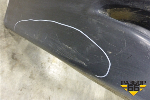 Бампер задний для Nissan Almera G15 с 2012г (Альмера Г15)