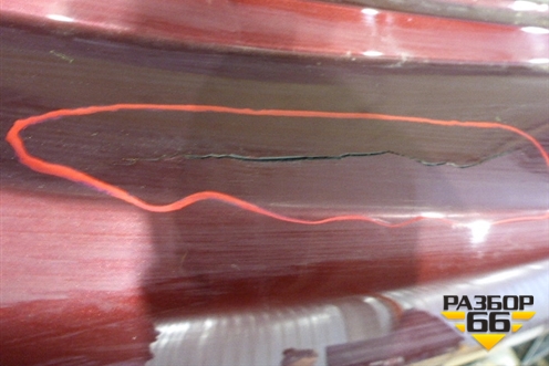 Бампер задний для Nissan Almera G15 с 2012г (Альмера Г15)