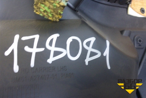 Обшивка двери задней левой под механику (седан) для Ford Focus 3 с 2011г (Фокус)