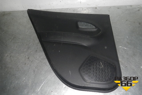 Обшивка двери задней левой под электрику для Kia Picanto с 2011-2017г (Пиканто 2)
