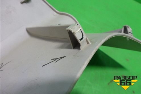 Обшивка стойки задняя правая(задняя часть) (968103414077) для Citroen Berlingo с 2008г (Берлинго 2)