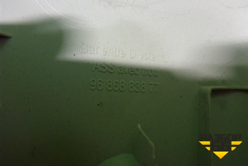 Обшивка стойки задняя правая(задняя часть) (968103414077) для Citroen Berlingo с 2008г (Берлинго 2)