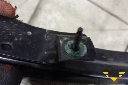 Направляющая двери сдвижной (задней нижняя) для Citroen Berlingo с 2008г (Берлинго 2)