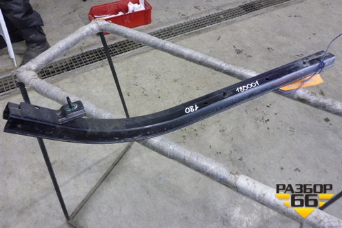 Направляющая двери сдвижной (заднеи нижняя) для Citroen Berlingo с 2008г (Берлинго 2)