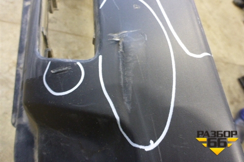 Бампер задний (85022JU14H) для Nissan X-Trail (Т31) с 2007-2014г (Хтраил)