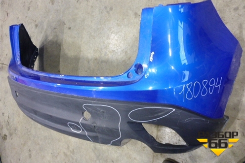 Бампер задний (KD4750221) для Mazda CX 5 с 2012-2016г (СХ5)
