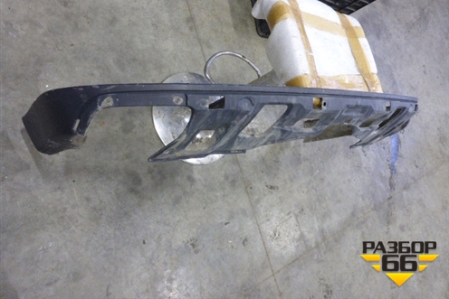 Юбка заднего бампера (после 2009г) (A1648859225) для Mercedes Benz GL-Klass X164 с 2006-2012г (ГЛ)