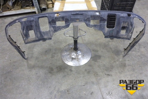 Юбка заднего бампера (после 2009г) (A1648859225) для Mercedes Benz GL-Klass X164 с 2006-2012г (ГЛ)