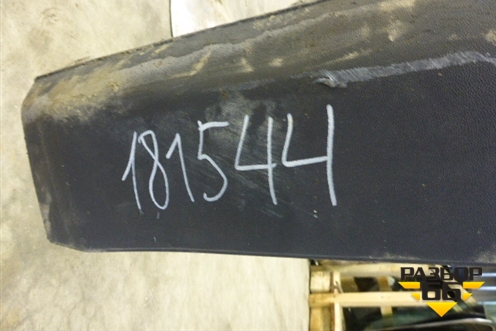 Юбка заднего бампера (после 2009г) (A1648859225) для Mercedes Benz GL-Klass X164 с 2006-2012г (ГЛ)