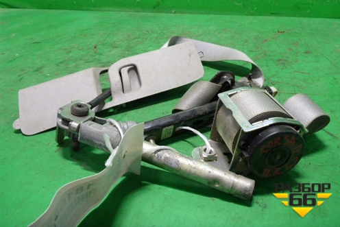 Ремень безопасности передний правый с пиропатроном для Opel Corsa D с 2006-2014г (Корса Д)