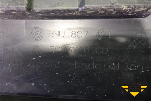 Бампер задний (5NU807421) для Volkswagen Tiguan с 2011-2016г (Тигуан)