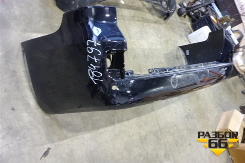 Бампер задний (до 2015г под парктроник) (5215960260) для Toyota Land Cruiser (200) с 2008г (Ленд Крузер)