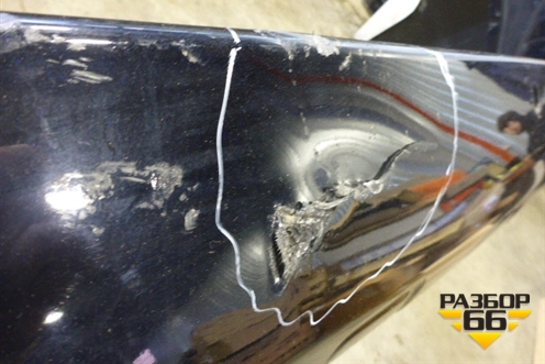 Бампер задний (до 2015г под парктроник) (5215960260) для Toyota Land Cruiser (200) с 2008г (Ленд Крузер)