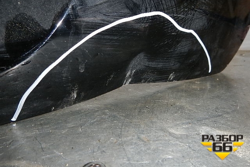 Дверь багажника без стекла (7P6827025B) для Volkswagen Touareg с 2010-2018г (Туарег)