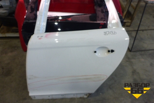 Дверь задняя левая (31402417) для Volvo XC60 с 2008-2017г (ХС60)