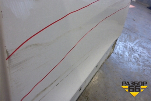 Дверь задняя левая (31402417) для Volvo XC60 с 2008-2017г (ХС60)