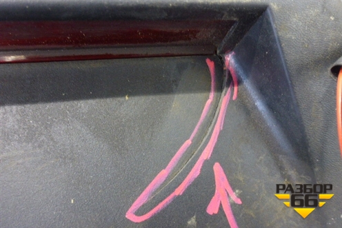 Фонарь задний стоп сигнал (после 2008г) для Daewoo Nexia с 1995-2016г (Нексия)