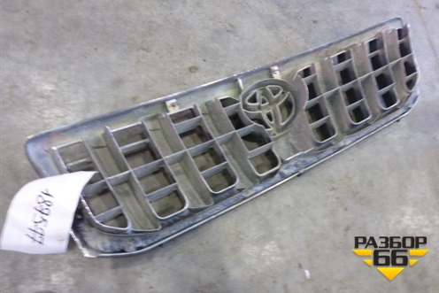 Решетка радиатора (светлый хром) (5311160570) для Toyota Land Cruiser Prado(120) с 2002-2009г (Ленд Крузер Прадо)