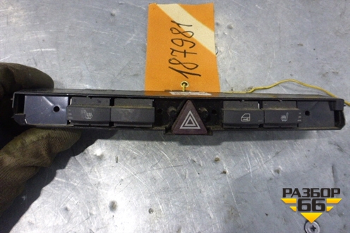 Модуль кнопок (аварийка и подогрев сидений) для Opel Zafira B с 2005-2012г (Зафира Б)