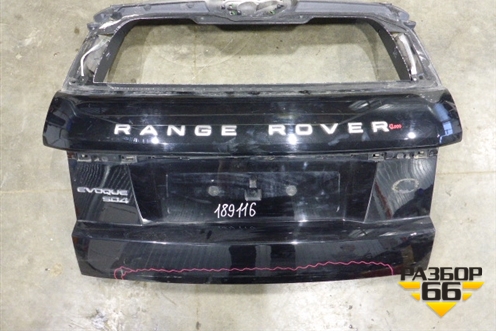 Дверь багажника без стекла (3х дверный кузов) для Land Rover Range Rover Evoque с 2011-2018г (Евог)