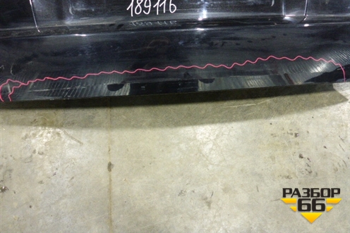 Дверь багажника без стекла (3х дверный кузов) для Land Rover Range Rover Evoque с 2011-2018г (Евог)