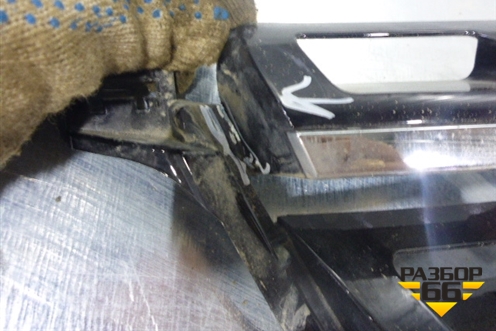 Решетка радиатора (A1668800123) для Mercedes Benz ML-Klass W166 c 2011г (МЛ)