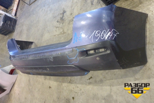 Бампер задний (под парктроник) (5215948170) для Toyota Highlander с 2007-2013г (Хайлендер)