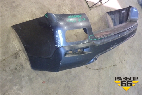 Бампер задний (5215948170) для Toyota Highlander с 2007-2013г (Хайлендер)