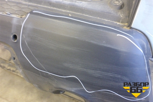 Бампер задний (под парктроник) для Land Rover Range Rover Sport с 2013-2022г (Спорт)