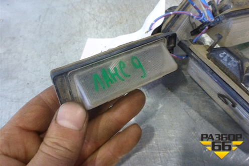 Фонарь подсветки номера для Mitsubishi Lancer-9  с 2003-2008г (Лансер)