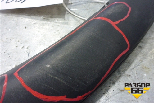 Накладка заднего бампера правая (7407A318) для Mitsubishi Outlander с 2012-2024г (Аутлендер)