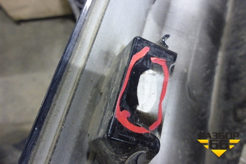 Накладка двери багажника (нижняя) (CJ54S423A40) для Ford Kuga с 2012г (Куга 2)