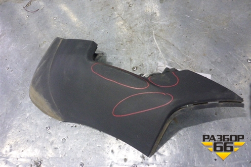 Накладка заднего бампера левая (8V17A895A) для Ford Kuga с 2008-2012г (Куга 1)