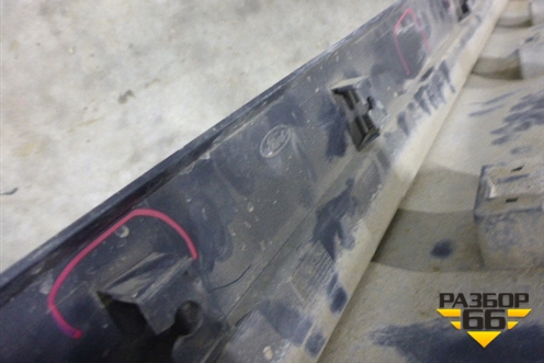 Накладка на порог наружная левая для Ford Kuga с 2012г (Куга 2)