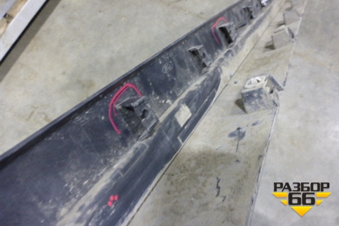 Накладка на порог наружная левая для Ford Kuga с 2012г (Куга 2)