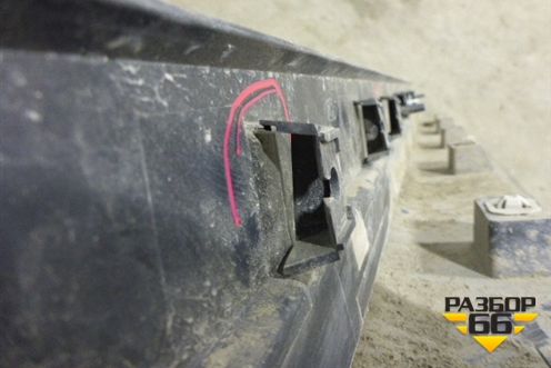 Накладка на порог наружная левая для Ford Kuga с 2012г (Куга 2)