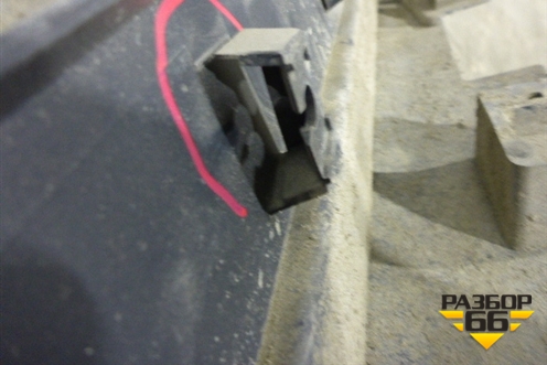 Накладка на порог наружная левая для Ford Kuga с 2012г (Куга 2)