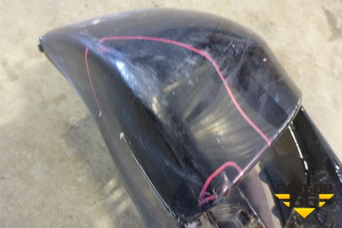 Бампер задний (под парктроник) для Toyota Land Cruiser Prado(120) с 2002-2009г (Ленд Крузер Прадо)