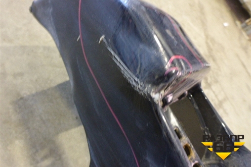 Бампер задний (под парктроник) для Toyota Land Cruiser Prado(120) с 2002-2009г (Ленд Крузер Прадо)