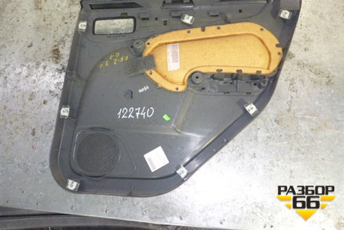 Обшивка двери задней левой под механику для Ford Focus 2 с 2008-2011г (Фокус)