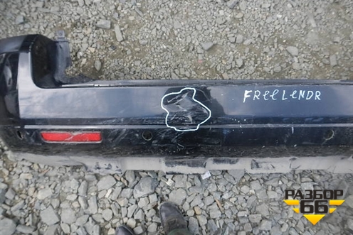 Бампер задний (под парктроник) для Land Rover Freelander 2 с 2007г (Фрилендер)